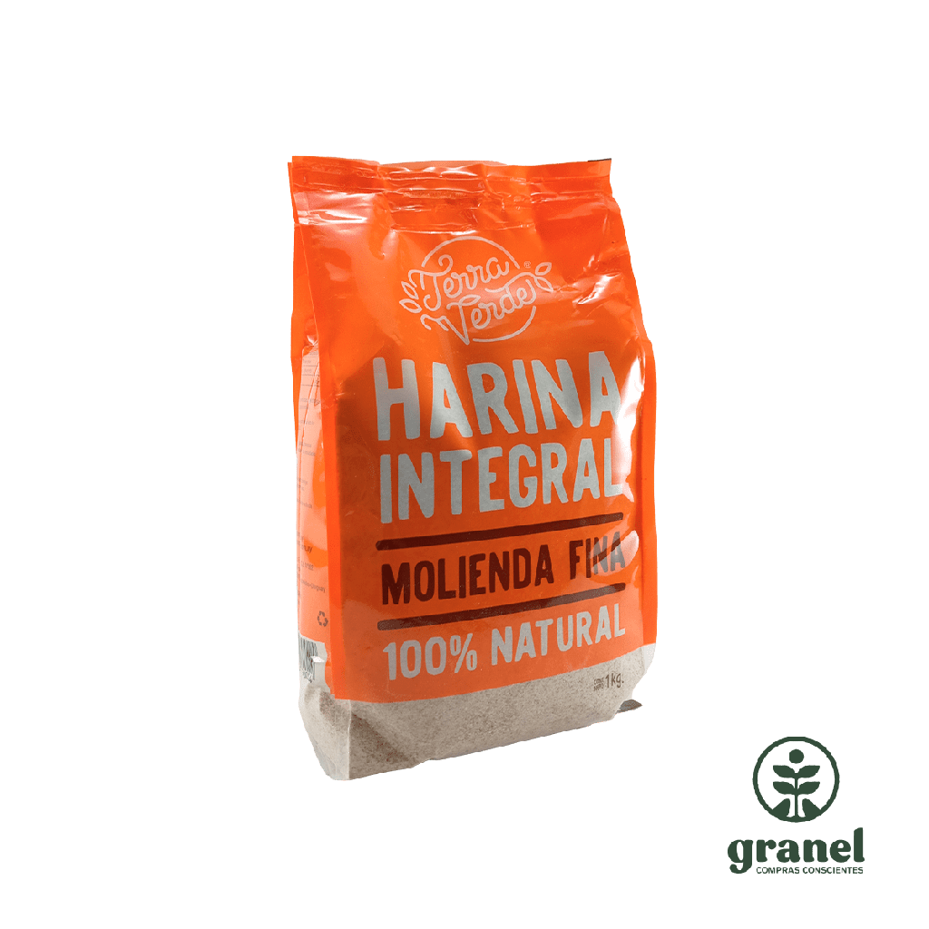 Harina de trigo integral Terra Verde 1kg