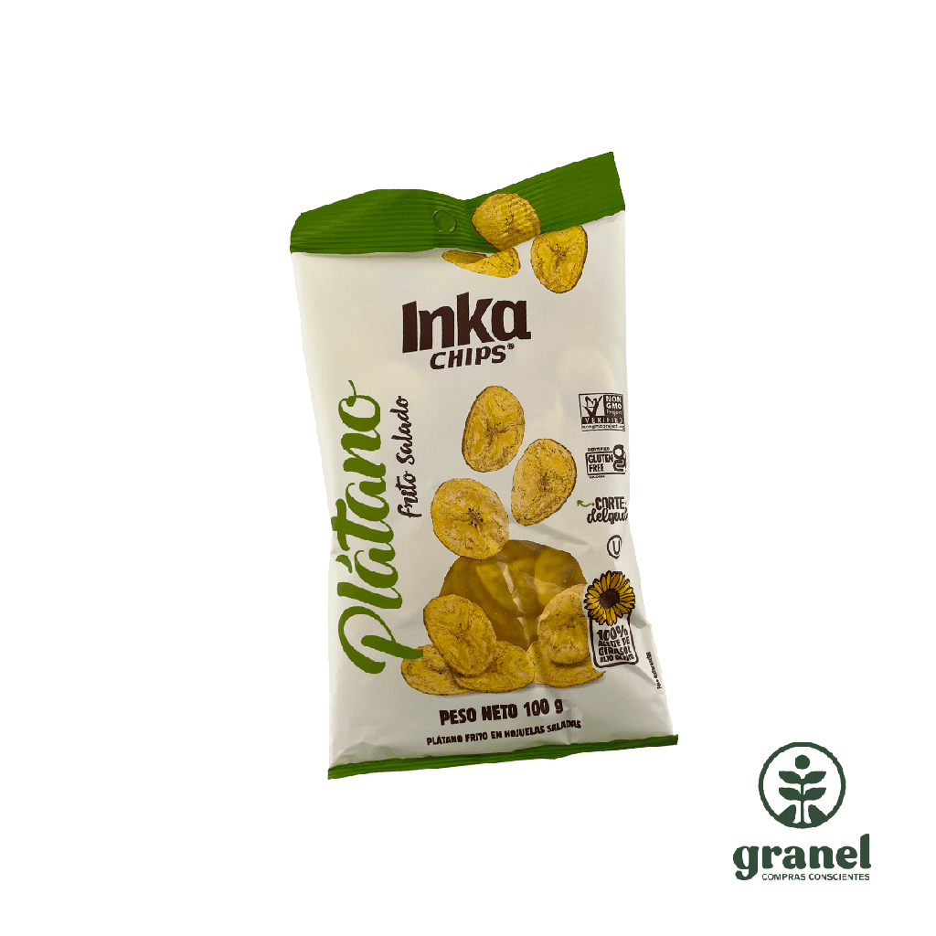 Plátano frito salado INKA Chips 100g