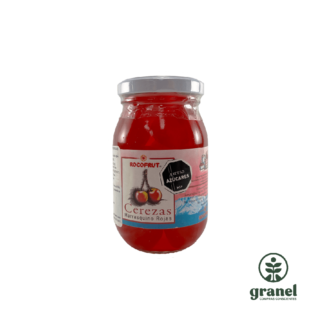 Cerezas marrasquino rojas Rocofrut 125g