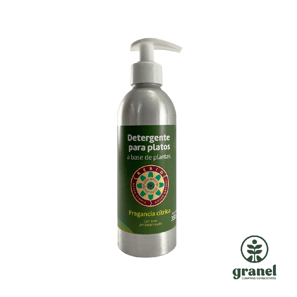 Detergente vegetal para platos Rebío 350ml