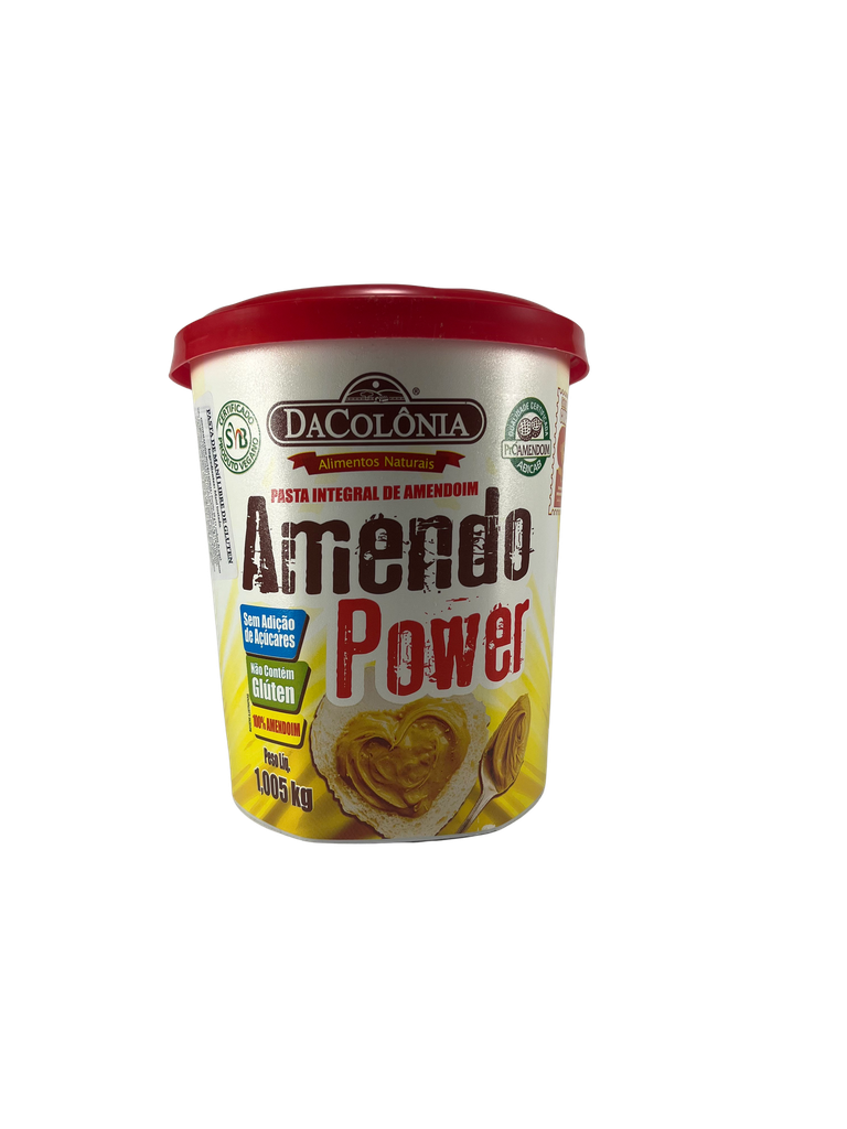 Mantequilla crema manteca de maní Amendo Power Da Colonia 1kg