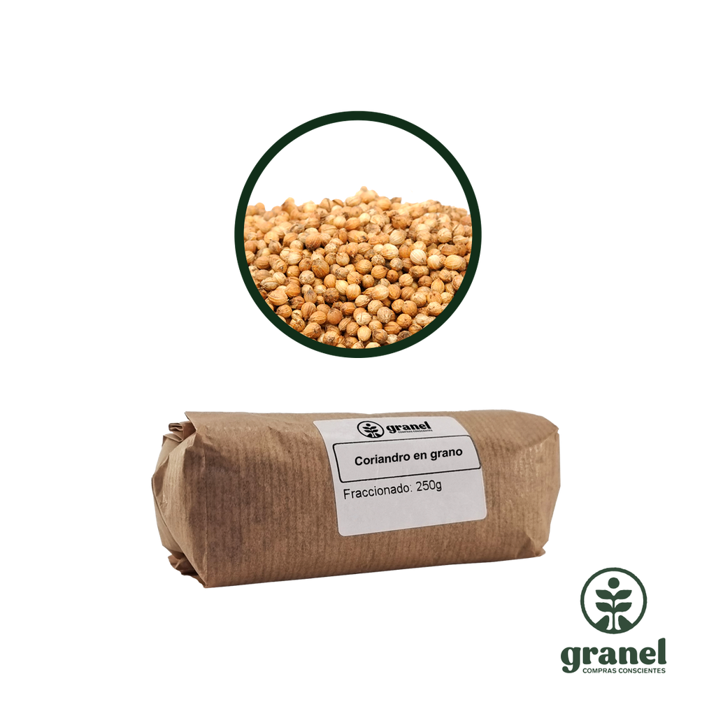 Coriandro en grano 250g