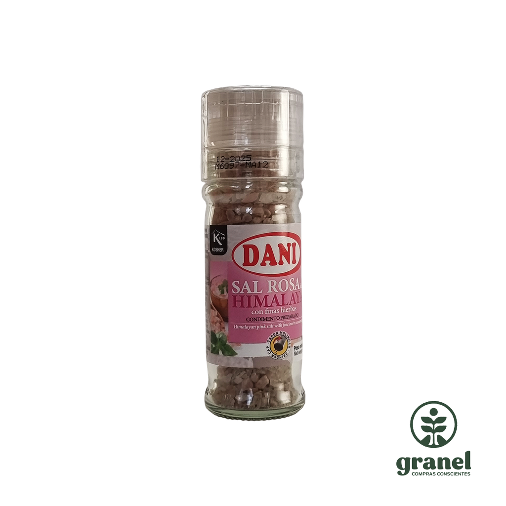 Sal rosa del himalaya con finas hierbas Dani 100g