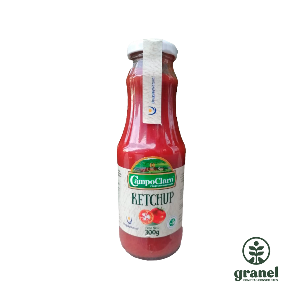 Salsa ketchup orgánica Campo Claro 300g