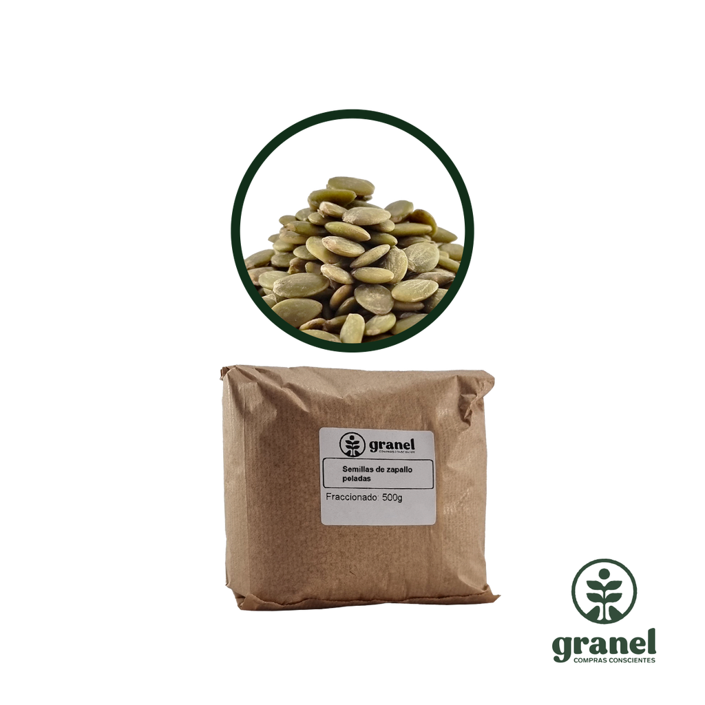 Semillas de zapallo peladas 500g