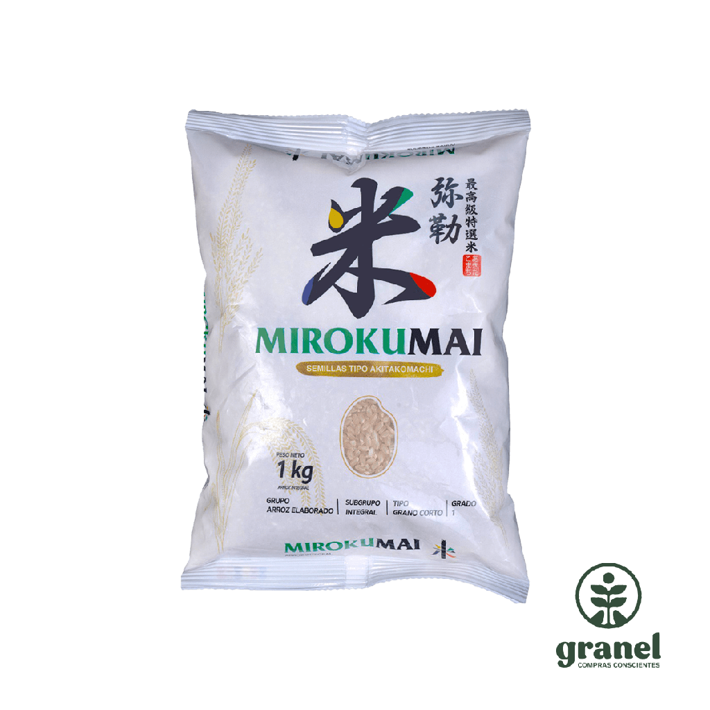 Arroz integral Mirokumai 1kg