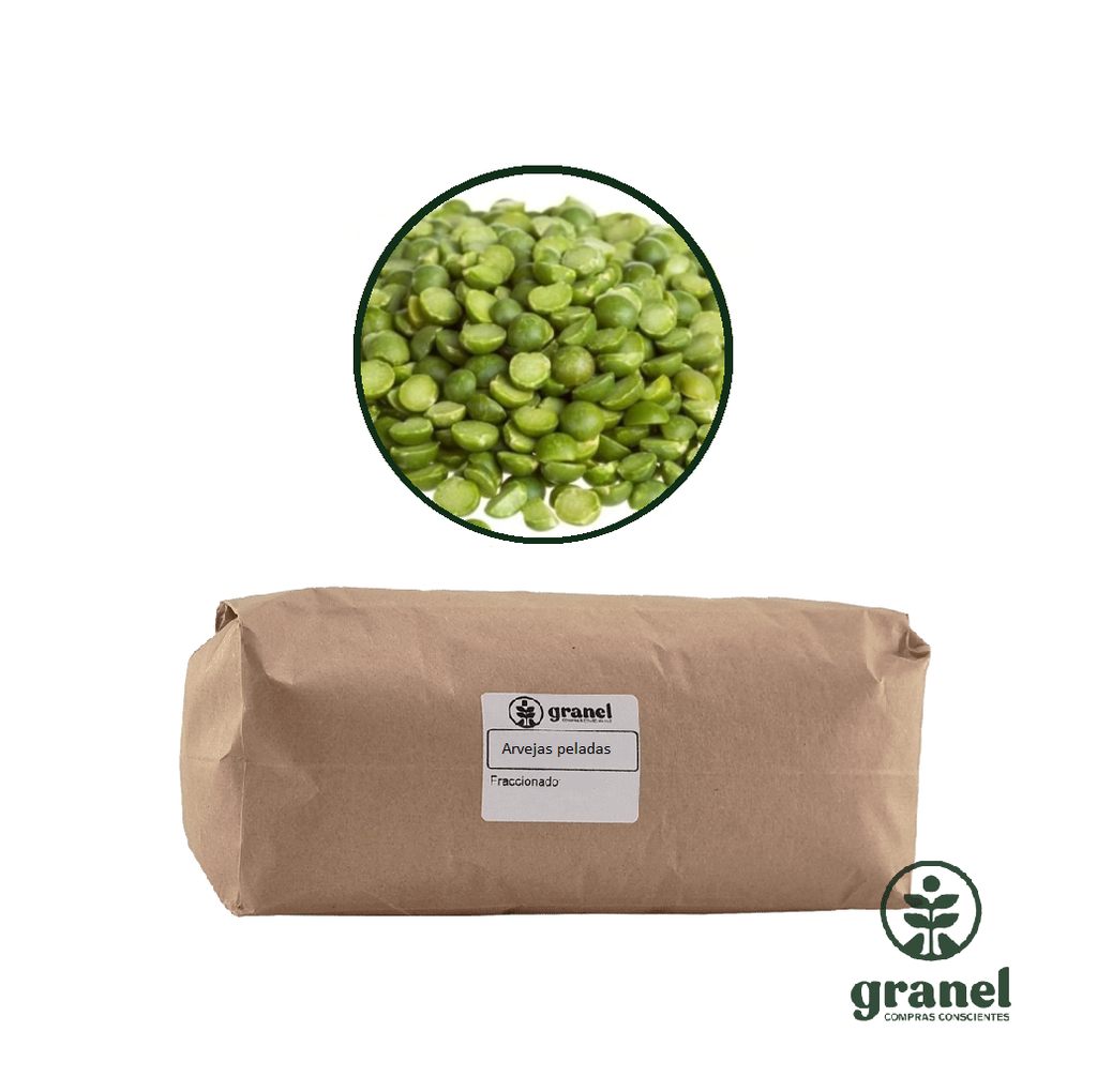 [10856] Arvejas secas deshidratadas peladas 1kg