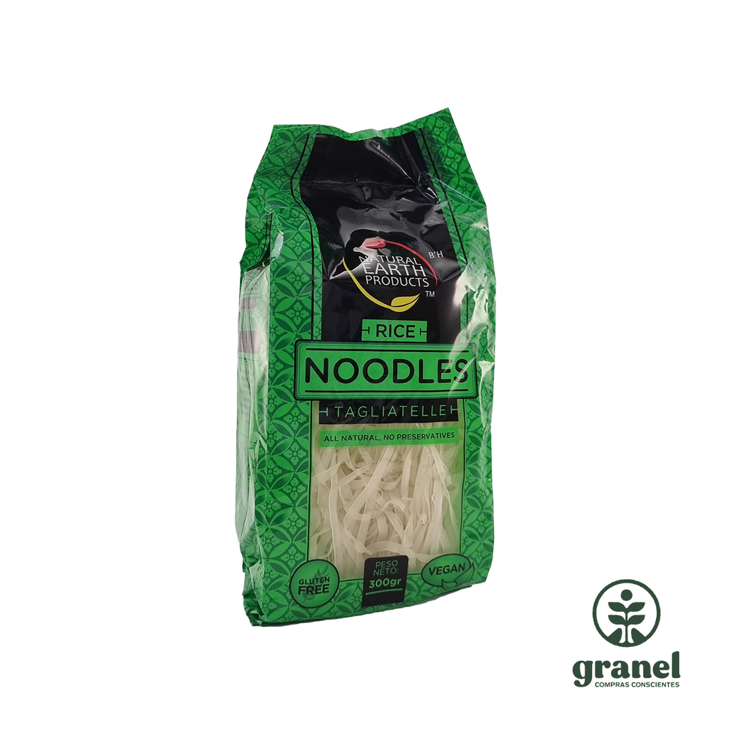 [5890] Fideos de arroz cintas sin gluten Natural Earth 300g