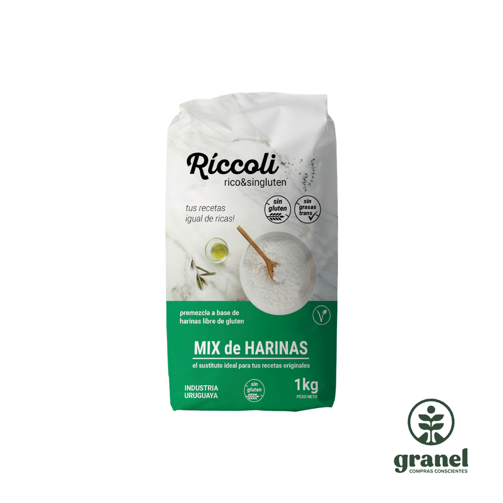 [6266] Mix de harinas sin gluten Riccoli 1kg