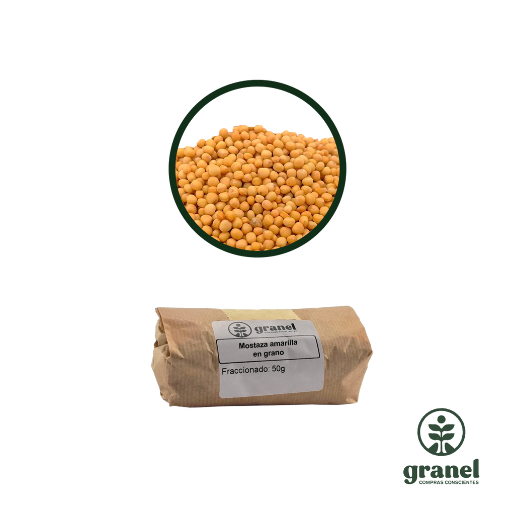 [6305] Mostaza amarilla en grano 50g