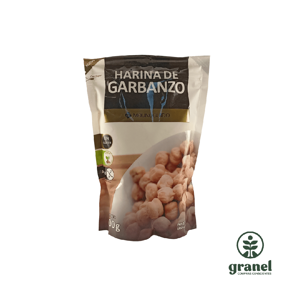 Harina de garbanzos gluten free Molino Guido 500g