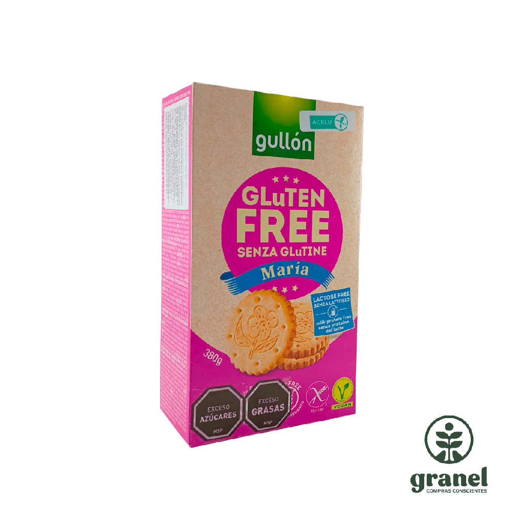 Galletas maría gluten free Gullón 380g