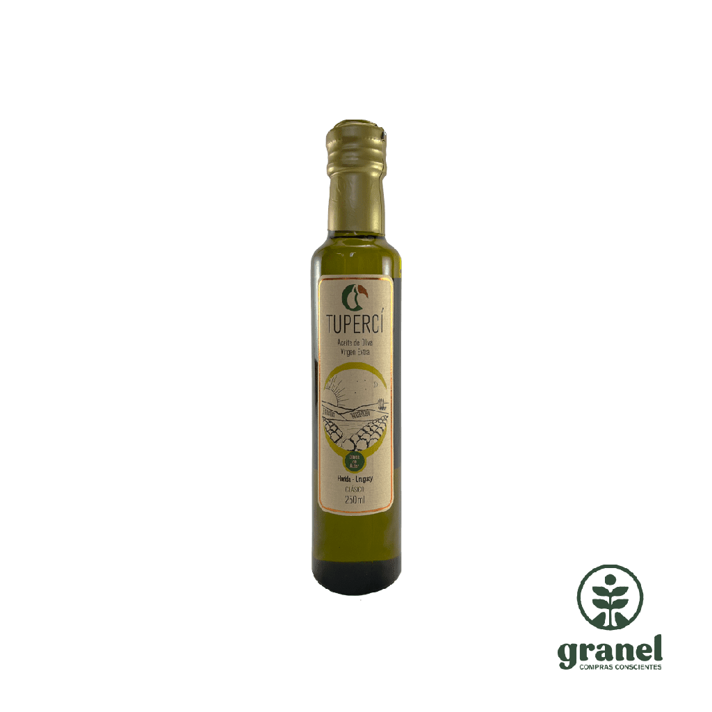 Aceite de oliva extra virgen clásico Tupercí botella 250ml