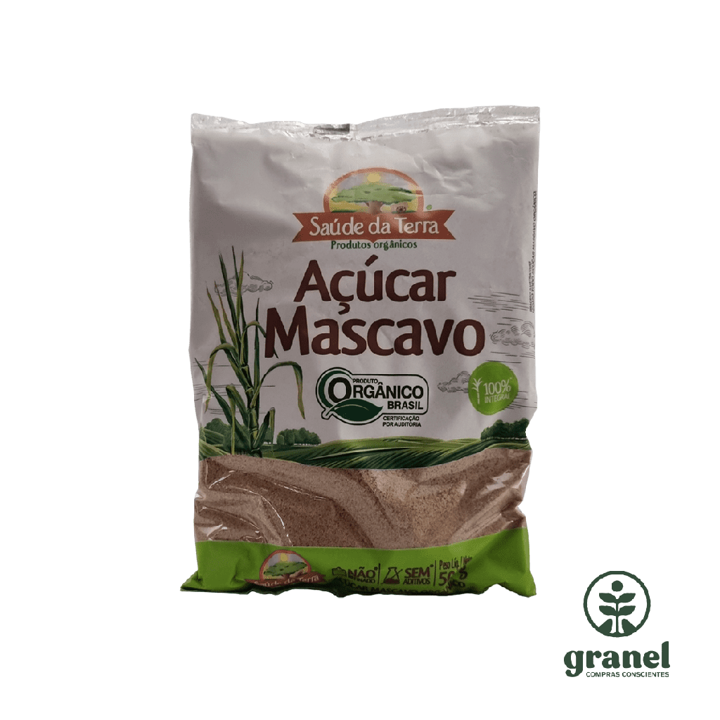 Azúcar mascabo orgánica Saúde da Terra 500g