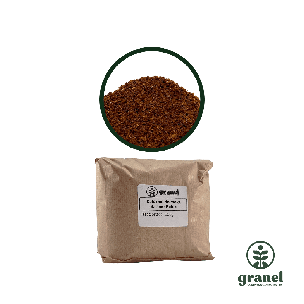 Café molido moka italiano Bahía 500g