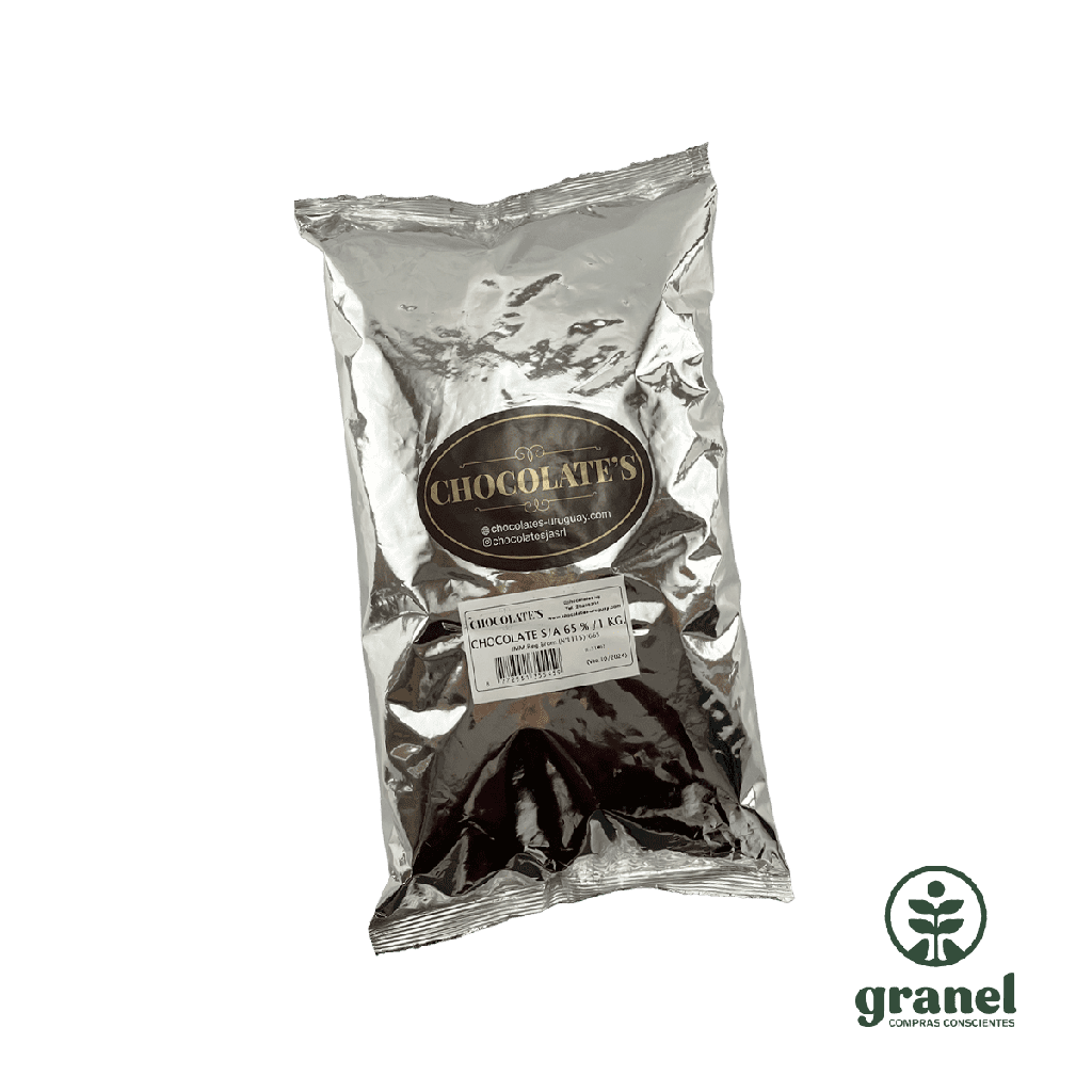 Chocolate semi amargo en trozos 65% Chocolate's 1kg [ARCH]