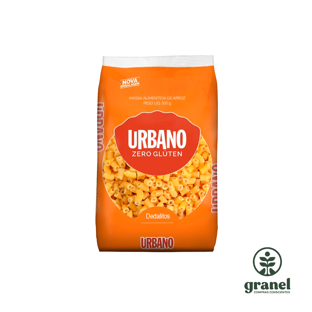 Fideos de arroz dedalitos sin gluten Urbano 500g