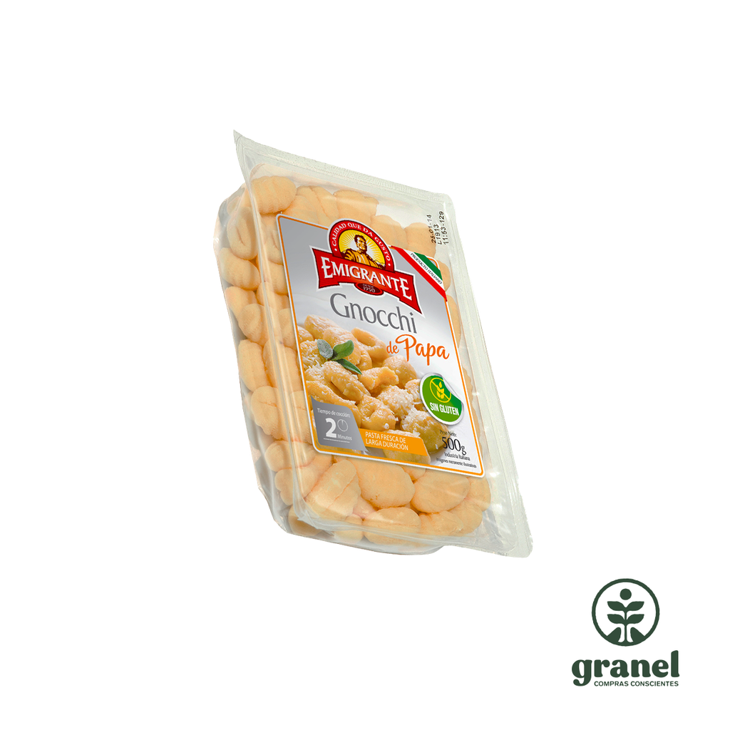 Gnocchi ñoquis de papa El Emigrante 500g
