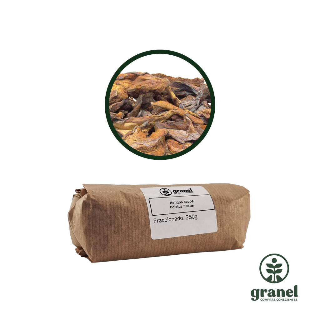 Hongos secos boletus luteus 250g