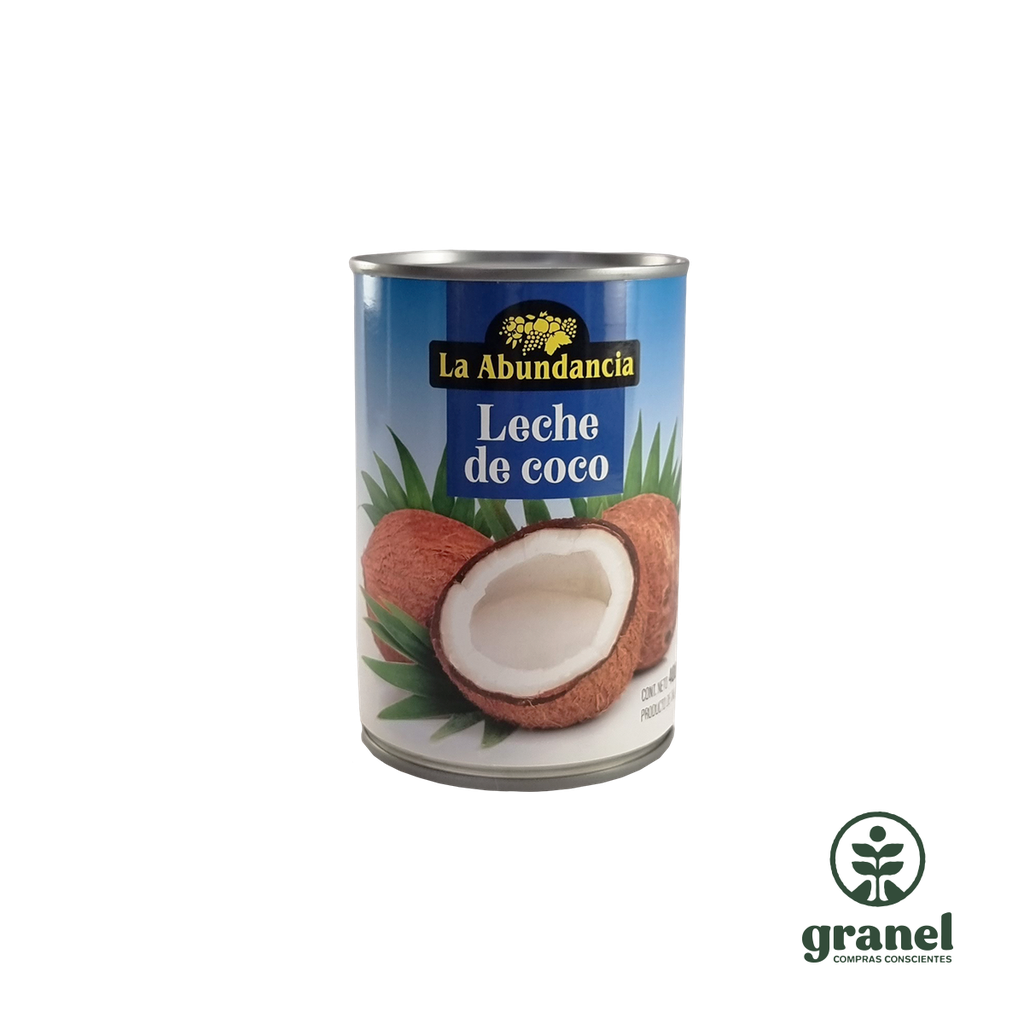 Leche de coco La Abundancia 400ml