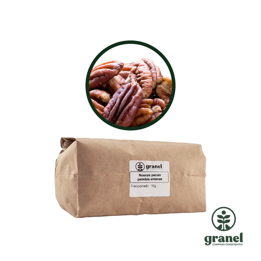 Nueces pecan peladas enteras 1kg