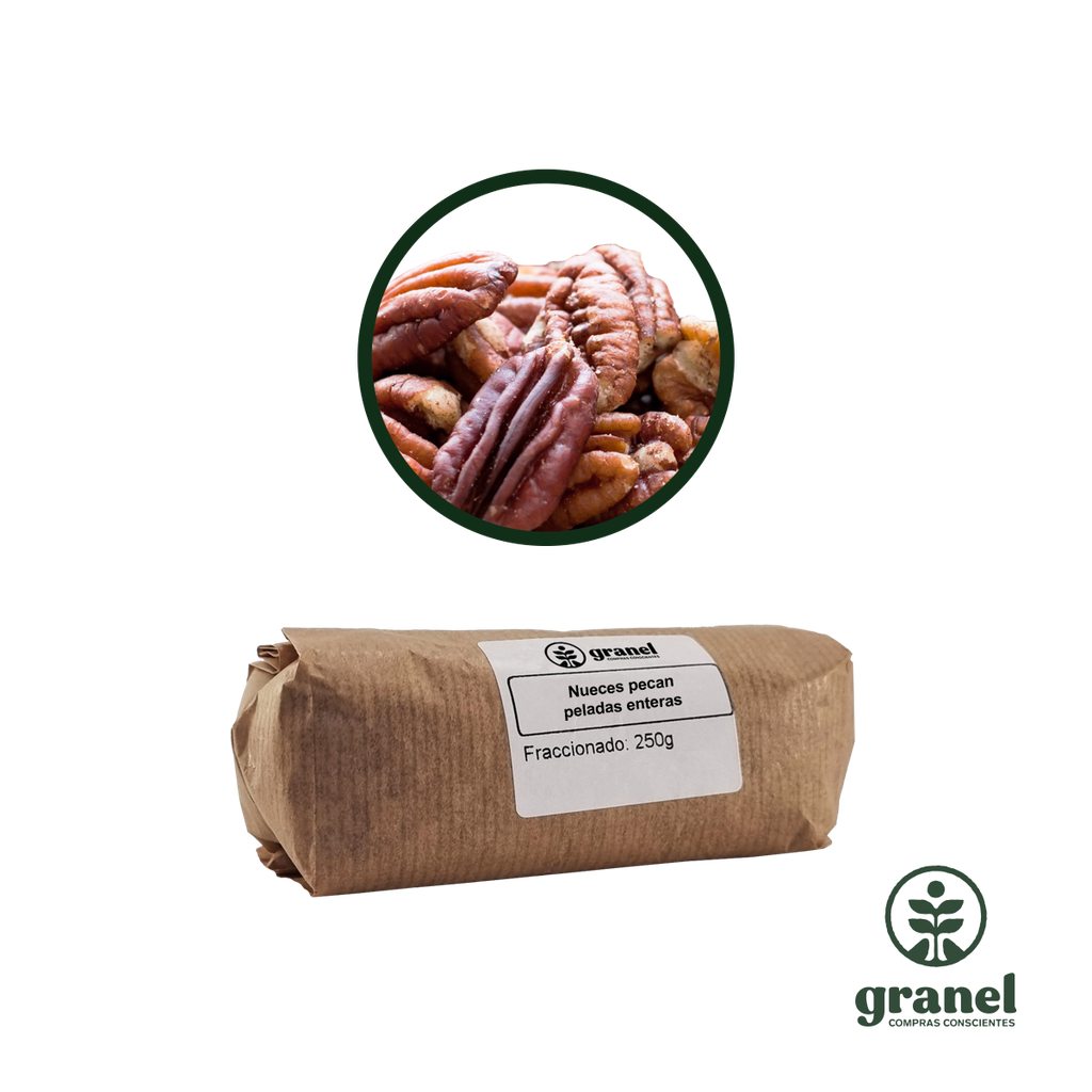 Nueces pecan peladas enteras 250g