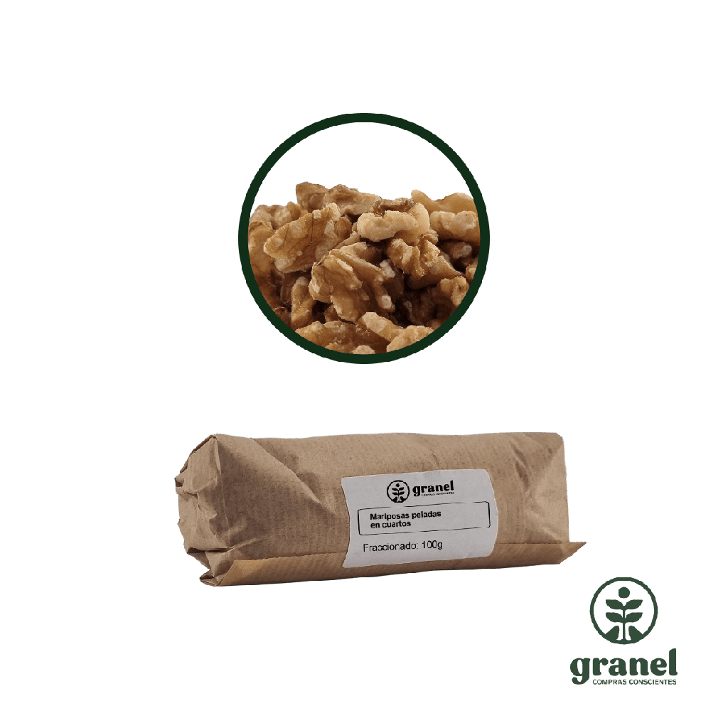 Nueces peladas en cuartos 100g