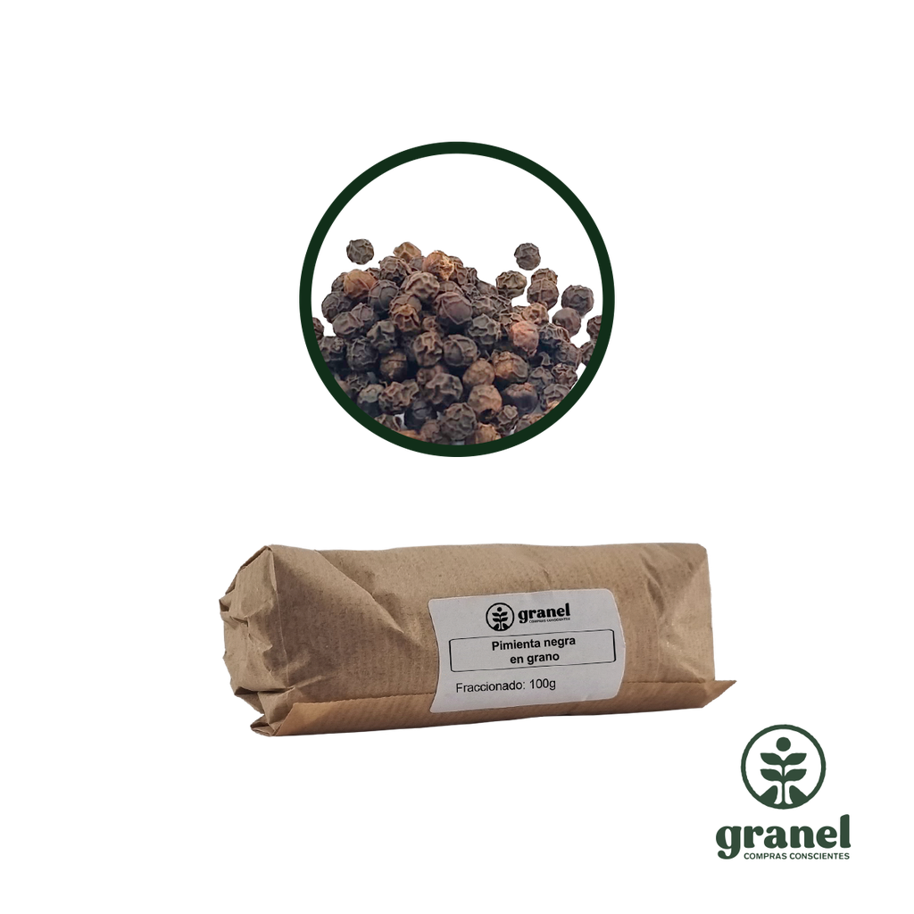 Pimienta negra en grano 100g