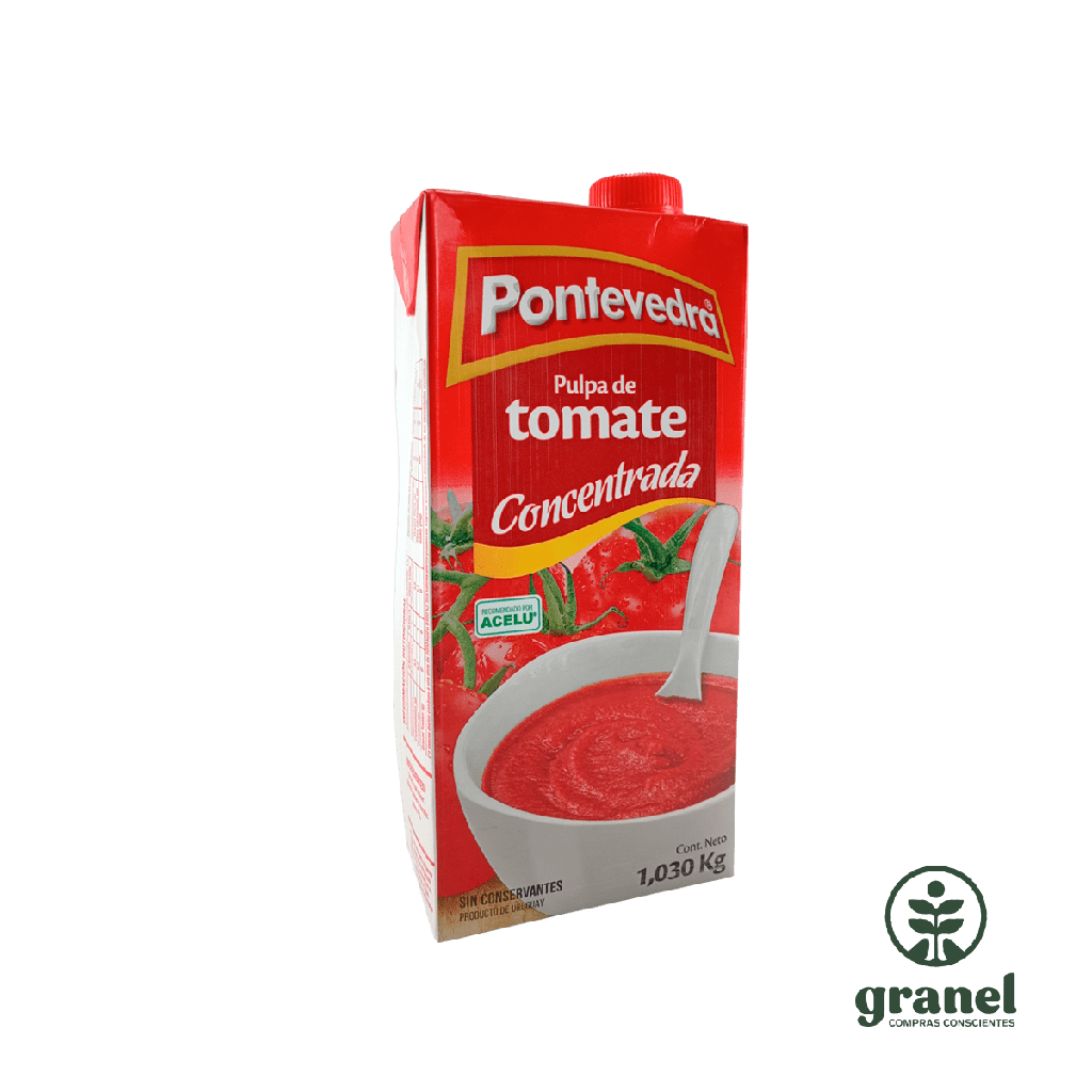 Pulpa salsa de tomates concentrada Pontevedra 1030g[ARCH]