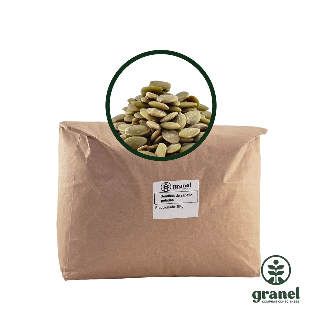 Semillas de zapallo peladas 5kg