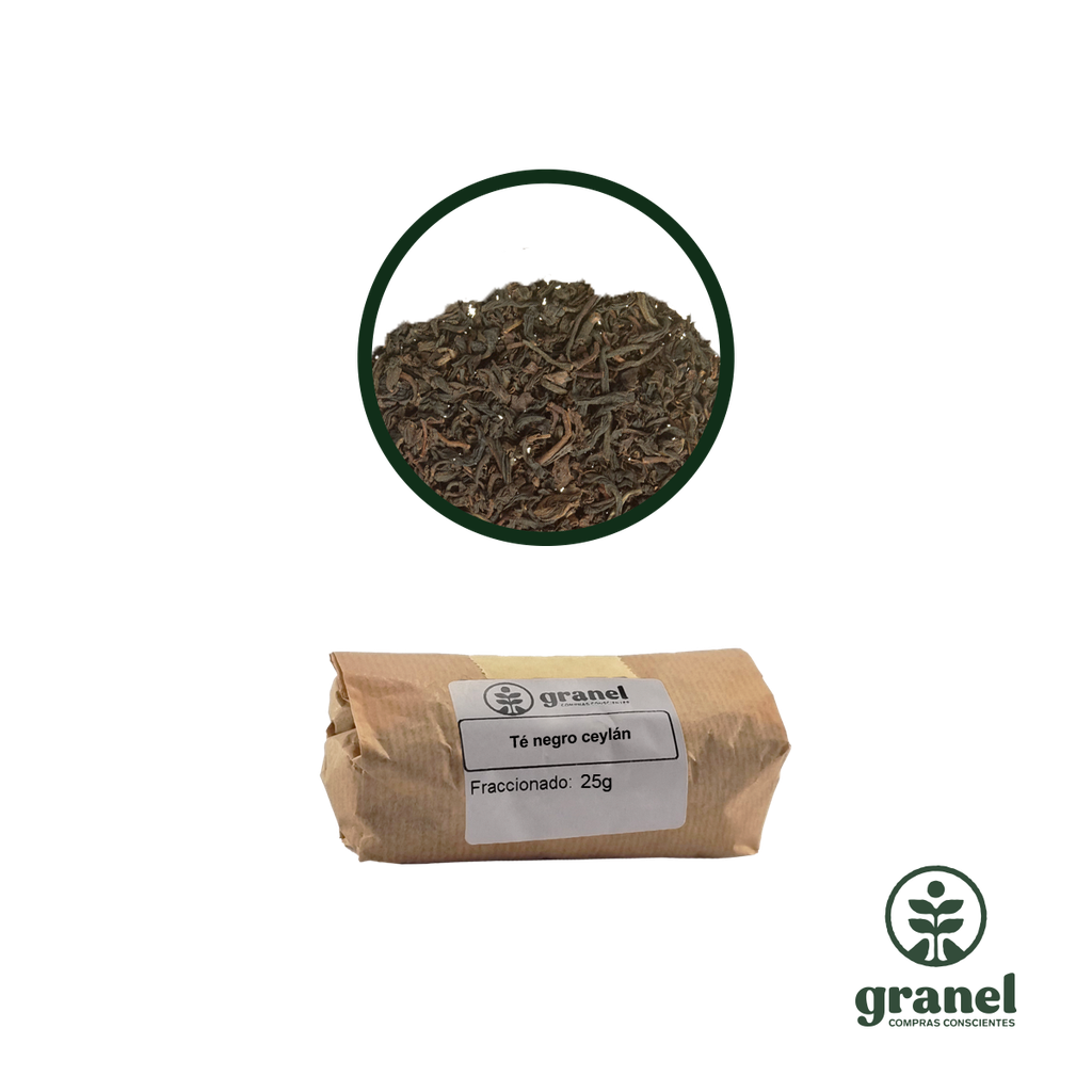 Té negro ceylán 25g