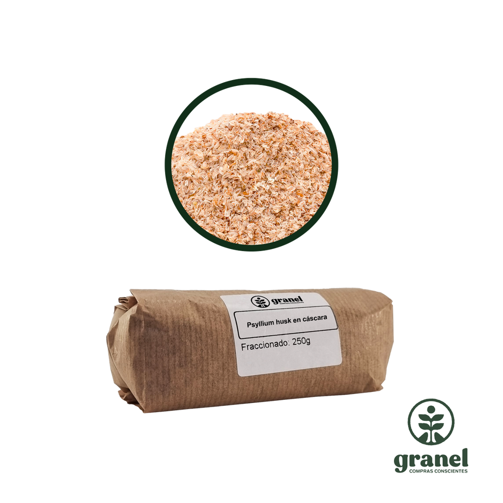 Psyllium husk en cáscara 250g