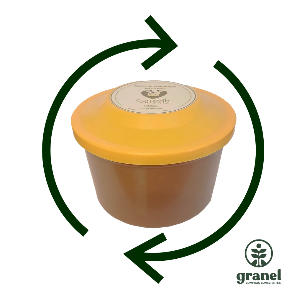 Dulce de leche de almendras Corazón Contento 1kg