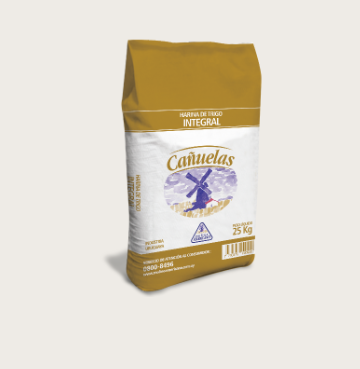 Harina integral. Bolsa 25kg
