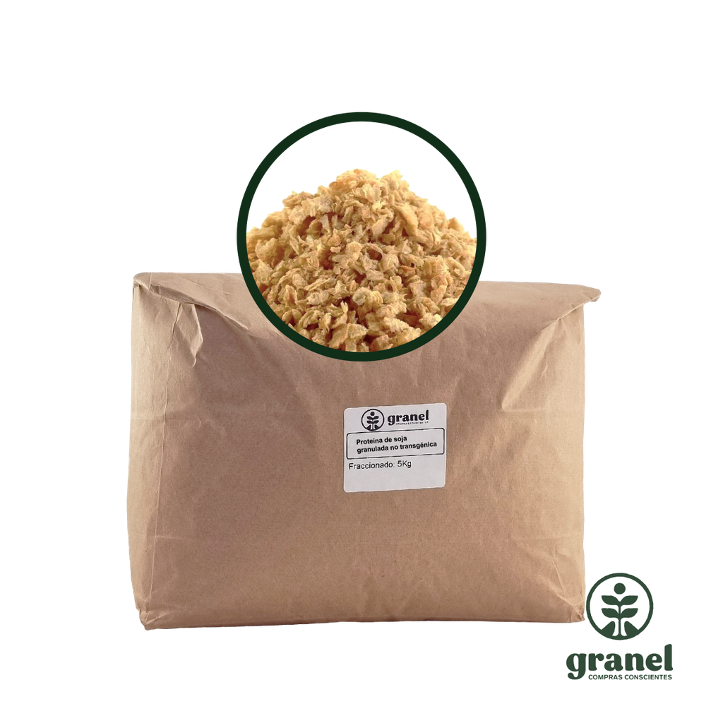 [6509] Proteína de soja granulada no transgénica 5kg
