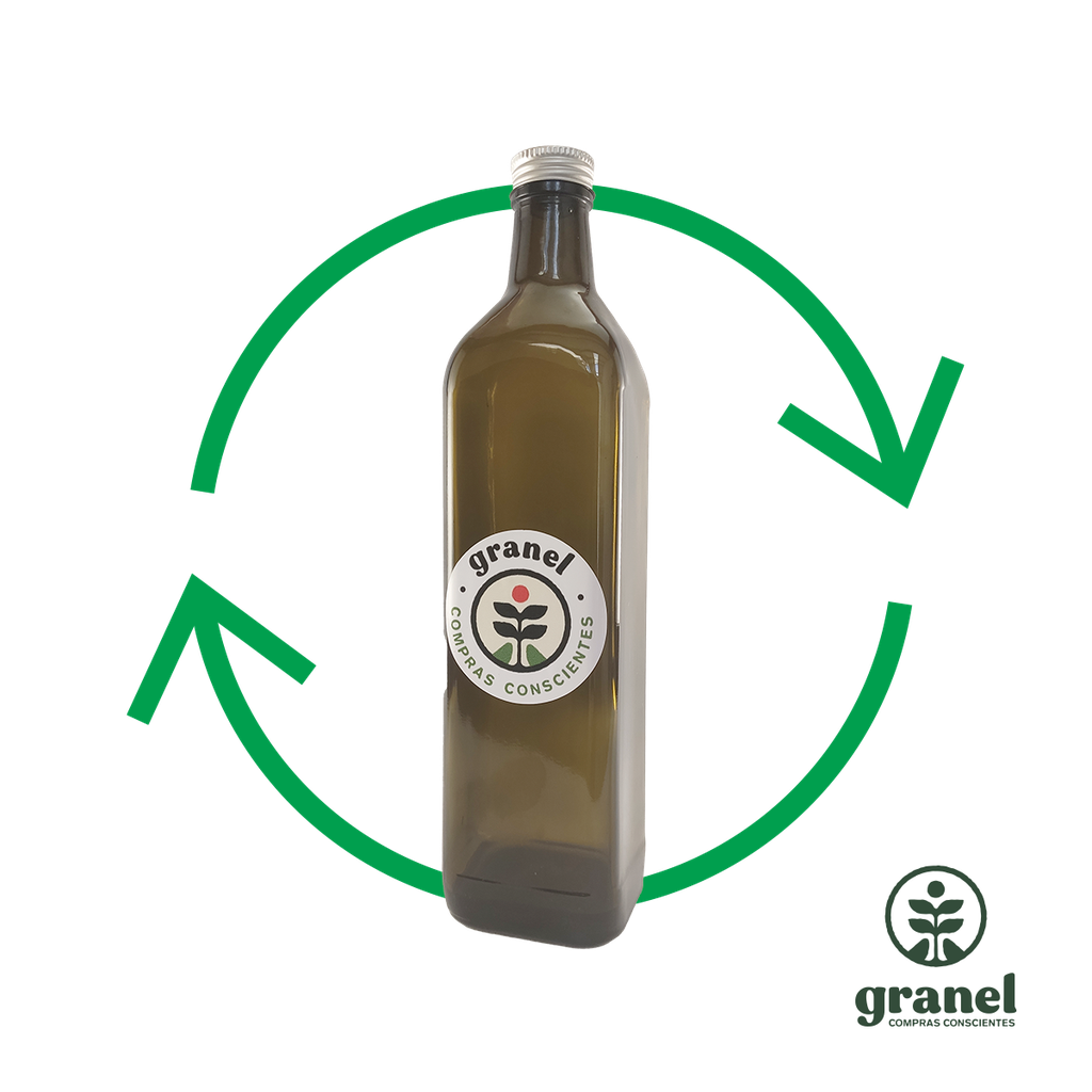 Aceite de oliva orgánico extra virgen nacional a granel Olivos de Las Ánimas 750ml