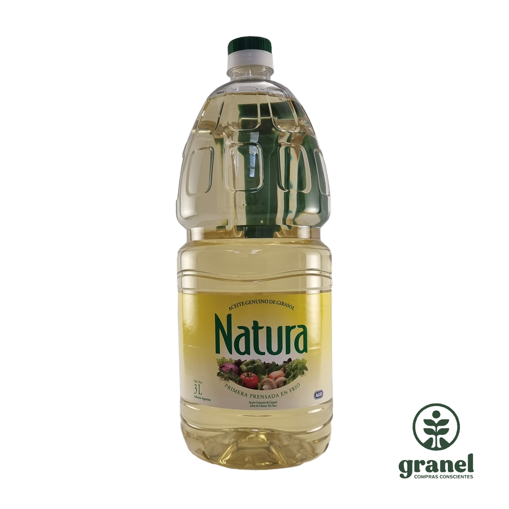 Aceite de girasol Natura 3L