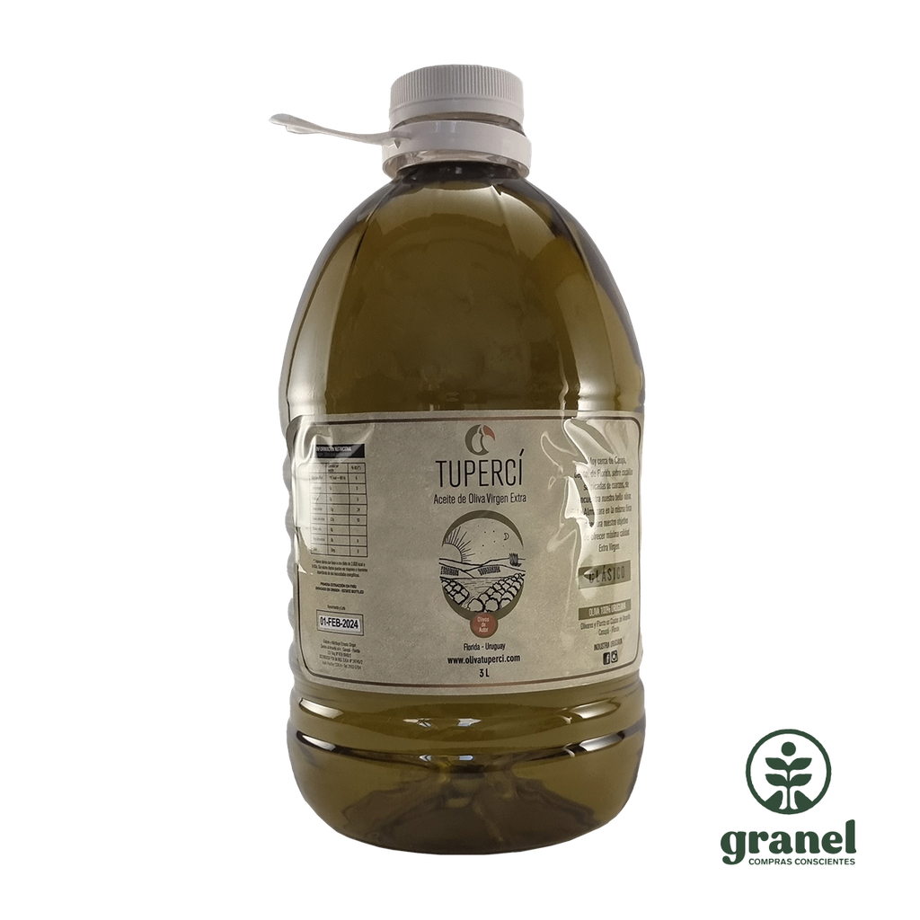 Aceite de oliva extra virgen clásico Tupercí bidón 3L