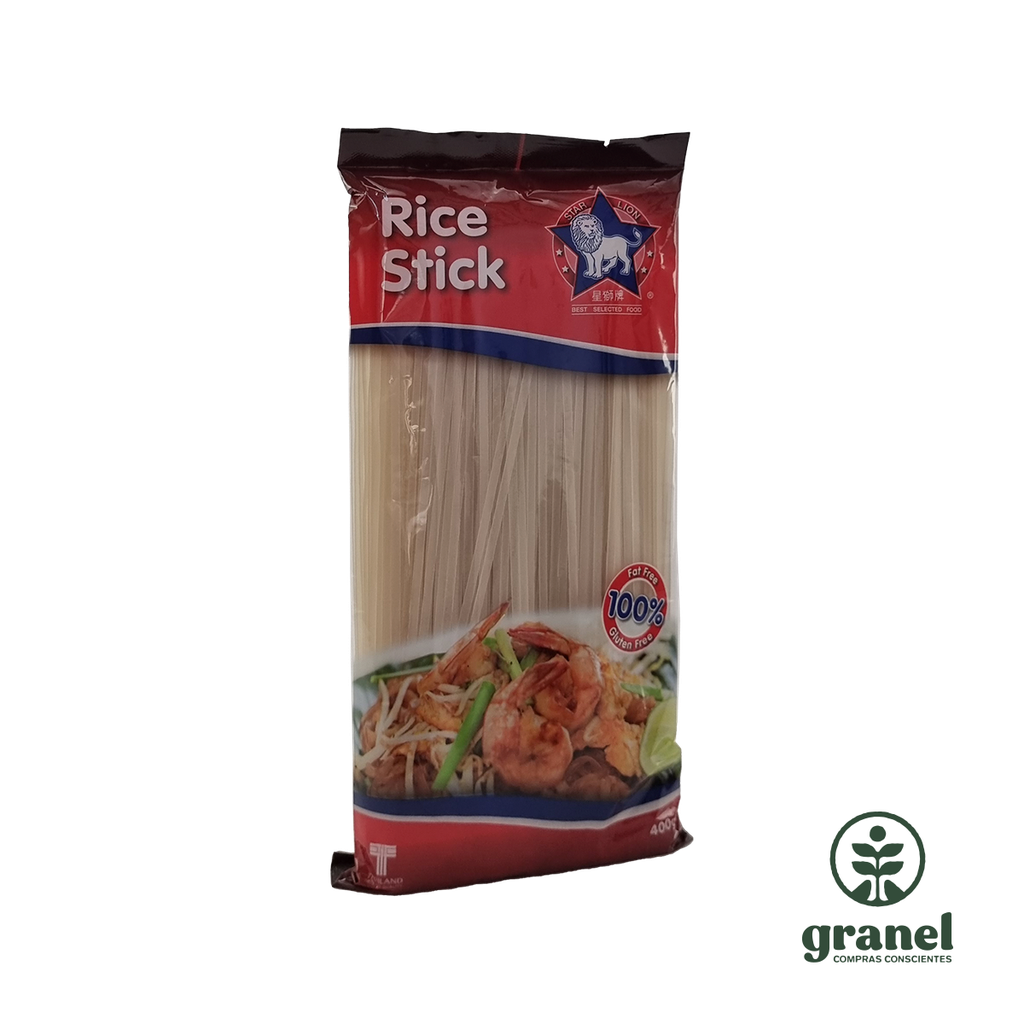 Fideos de arroz rice stick sin gluten StarLion 400g