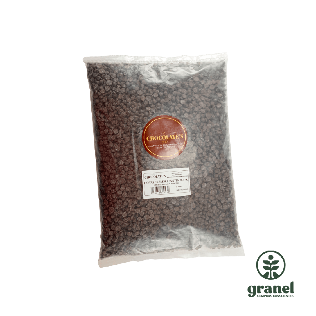 [5971] Gotas de chocolate termorresistentes Chocolate's  1kg