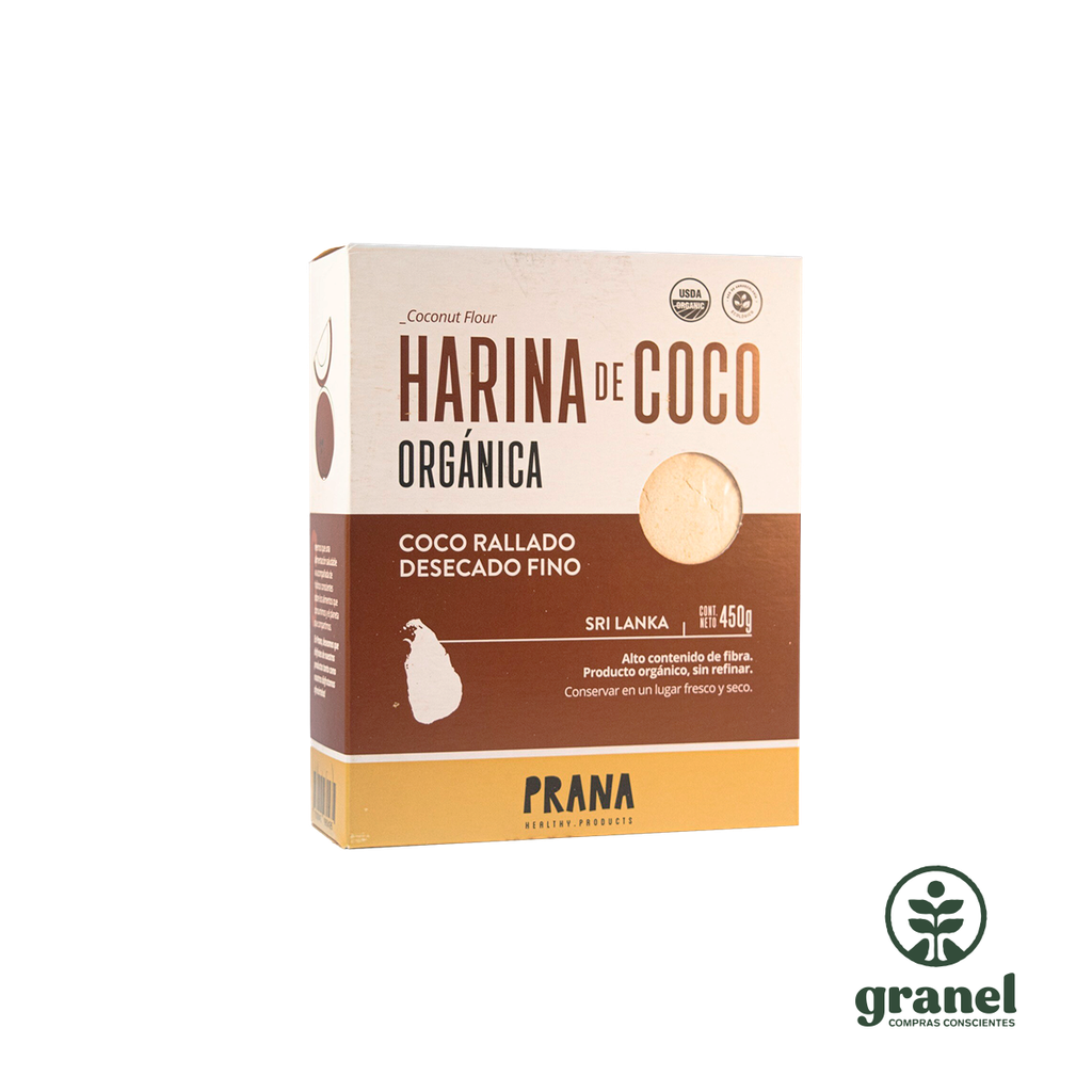 Harina de coco orgánica Prana 450g