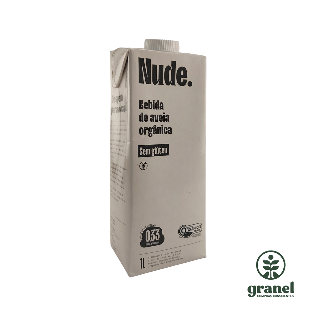 Leche de avena orgánica Nude 1L