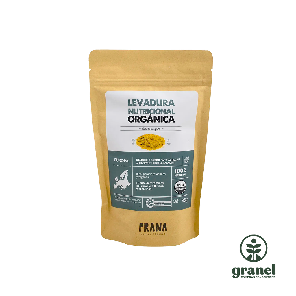 Levadura nutricional orgánica Prana 85g